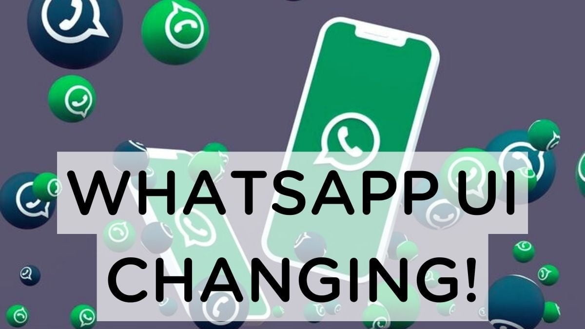 WhatsApp UI change Post